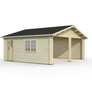 Palmako Garage Roger 28.4m2 Timber Garages & Carports